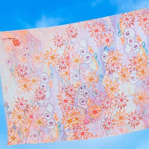 lightweight warm cozy scarf | neck scarf | travel scarf | - Picture 5 of 10